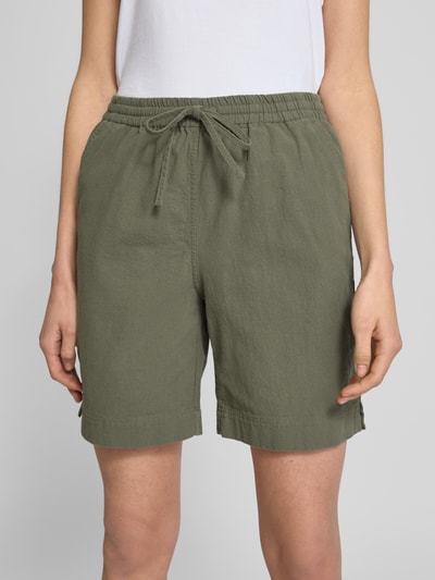 Soyaconcept Relaxed Fit Shorts mit elastischem Bund Modell 'Cissie' Khaki 3