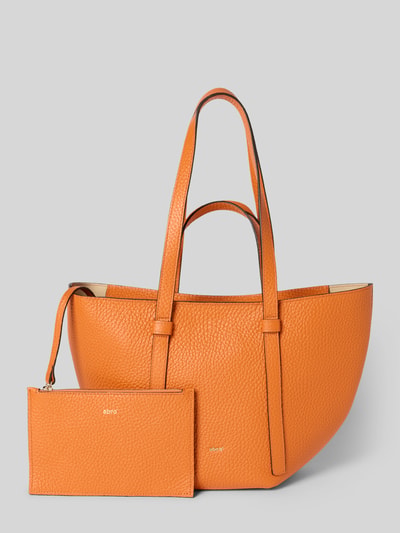 Abro Handtasche mit Label-Detail Modell 'COSMO' Orange 2