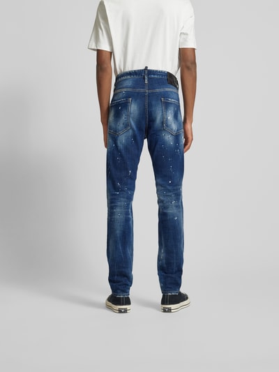 Dsquared2 Regular Fit Jeans im Destroyed-Look Blau 5