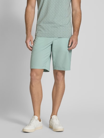 BOSS Green Shorts mit Gesäßtasche Modell 'Speedflex' Mint 4