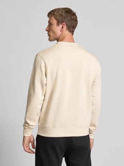Jack & Jones Sweatshirt mit Label-Print Modell 'SOHO' Beige 5