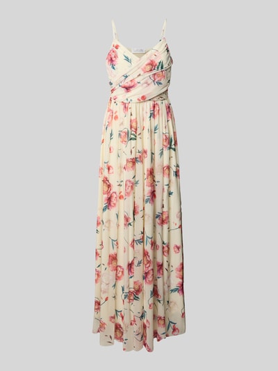 GUIDO MARIA KRETSCHMER WOMAN Abendkleid in Wickel-Optik Modell 'Cathleen' Offwhite 2
