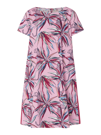 Lieblingsstück Sukienka w kwiatowe wzory Różowawy 2