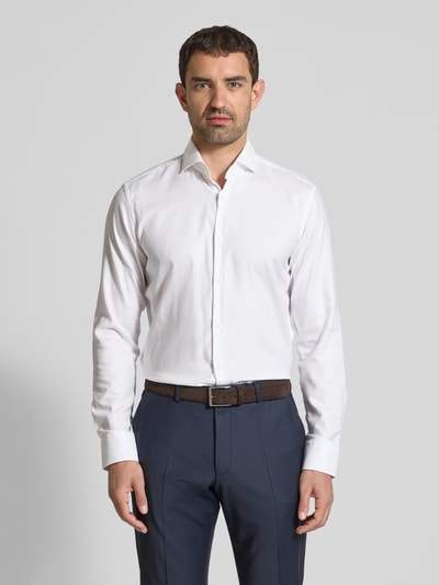 BOSS Regular Fit Business-Hemd mit Haifischkragen Modell 'Joe' Weiss 4