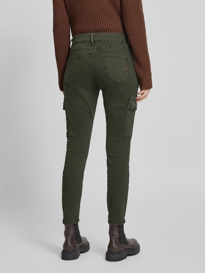 Buena Vista Slim Fit Cargohose mit Gürtelschlaufen Oliv 5