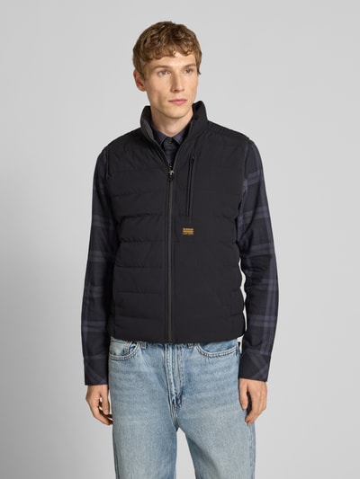 G-Star Raw Bodywarmer met labelpatch, model 'Foundation' Zwart - 4