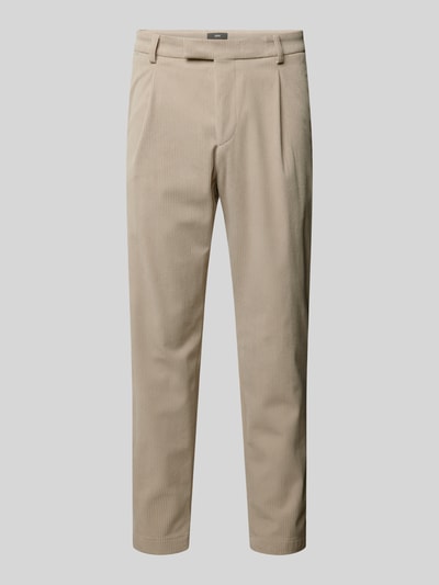 Cinque Stoffhose in Ripp-Optik Modell 'SALTO' Beige 2