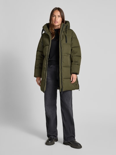 MSCH Copenhagen Steppmantel mit Zweiwege-Reißverschluss Modell 'Mola Pavinaria' Dunkelgruen 1