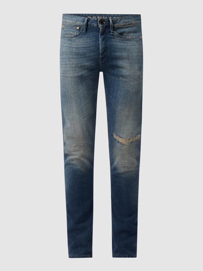 DENHAM Skinny fit jeans met stretch, model 'Bolt' Jeansblauw - 2