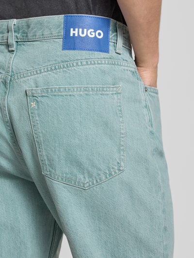 Hugo Blue Jeans met steekzakken, model 'Nate' Jeansblauw - 3