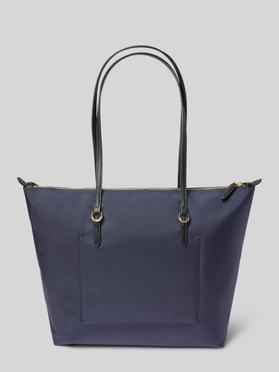 Lauren Ralph Lauren Tote Bag mit Label-Applikation Modell 'KEATON' Marine 4
