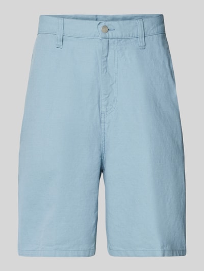 Carhartt Work In Progress Bermudas mit Eingrifftaschen Modell 'WALTER' Hellblau 2