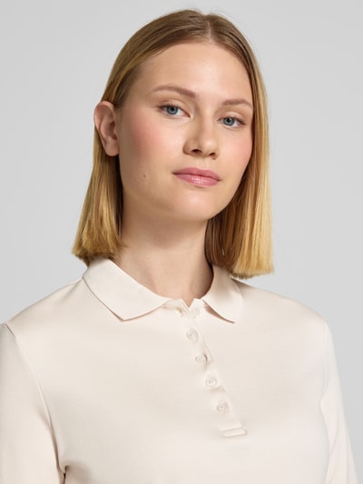 Christian Berg Woman Poloshirt met korte knoopsluiting Ecru - 3