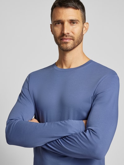 Christian Berg Men Longsleeve mit Rundhalsausschnitt Rauchblau 3