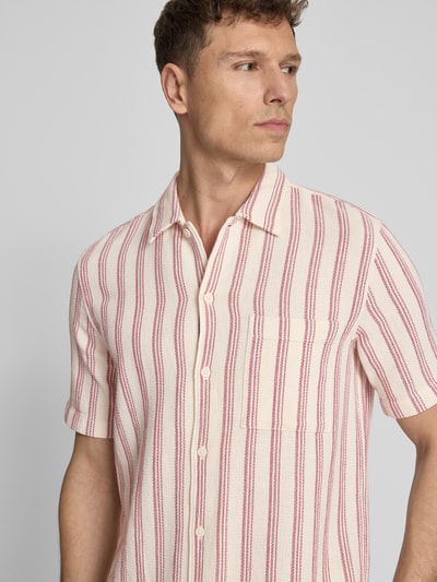 Marc O'Polo Regular Fit Freizeithemd aus reiner Baumwolle Modell 'CAMP' Weiss 3