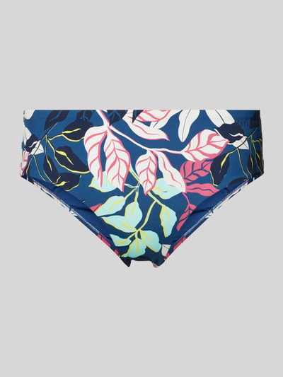 Marc O'Polo Bikini-Hose mit Label Print Dunkelblau 1