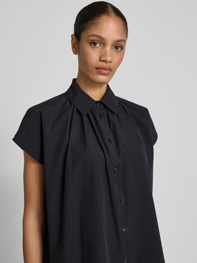 Weekend Max Mara Regular fit blouse met kapmouwen, model 'VALLO' Zwart - 3