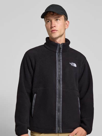 The North Face Regular Fit Fleecejacke mit Logo-Stitching Black 3
