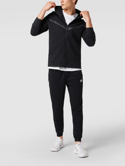 Nike Tech Sweatjacke aus Baumwoll-Mix mit Kapuze  Black 1