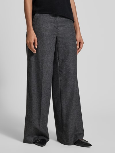 Cambio Spodnie materiałowe z kieszeniami z tyłu model ‘ADRIENNE’ Antracytowy 4