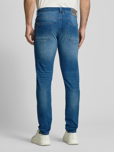 PME Legend Jeans met labelstitching, model 'Tailwheel JEA' Blauw - 5