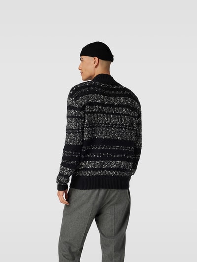 Iro Wollpullover in Strick-Optik Black 5