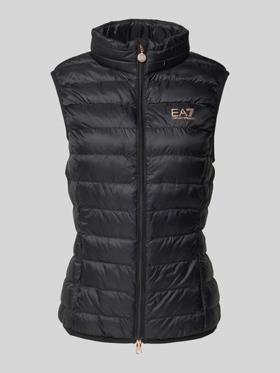 EA7 Emporio Armani Bodywarmer met tweewegsritssluiting, model 'TRAIN CORE' Zwart - 2