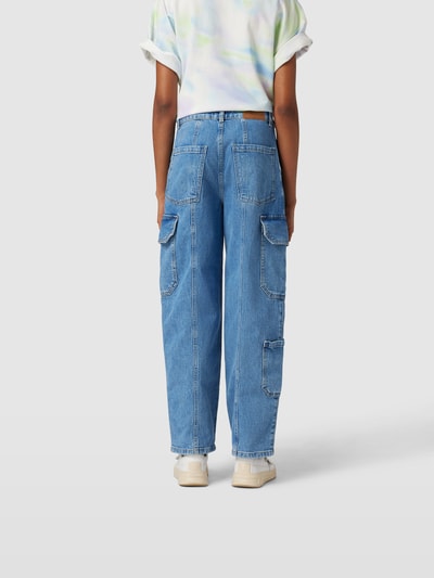 BAUM & PFERDGARTEN High Waist Jeans mit Cargotaschen Blau 5