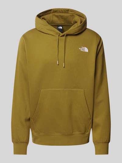 The North Face Hoodie mit Label-Stitching Modell 'ESSENTIAL' Khaki 2