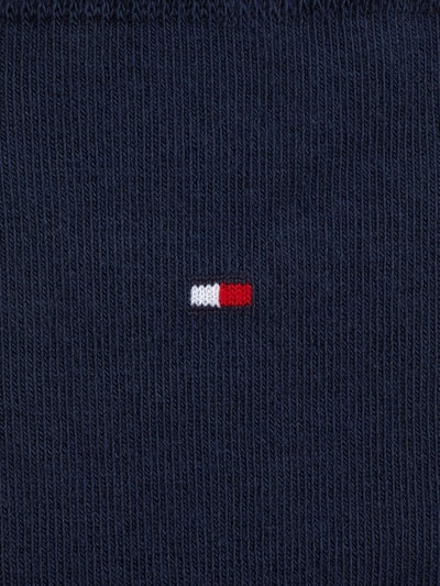 Tommy Hilfiger Skarpety z detalem z logo w zestawie 2 szt. model ‘DUO STRIPE SOCK’ Czerwony 3