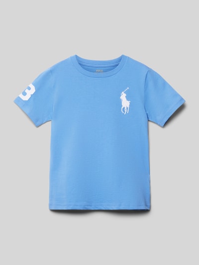 Polo Ralph Lauren Kids T-Shirt mit Logo-Stitching Royal 1