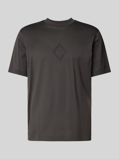 Emporio Armani T-Shirt mit Logo-Detail Anthrazit 2