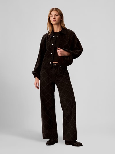 Calvin Klein Jeans Relaxed Fit Jeansjacke aus reiner Baumwolle Modell 'DOLEMAN' Black 1