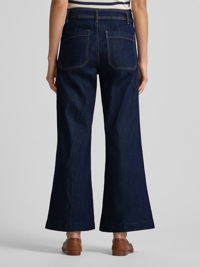 MANGO Wide Leg Jeans mit Eingrifftaschen Modell 'JESSIE' Jeansblau 5