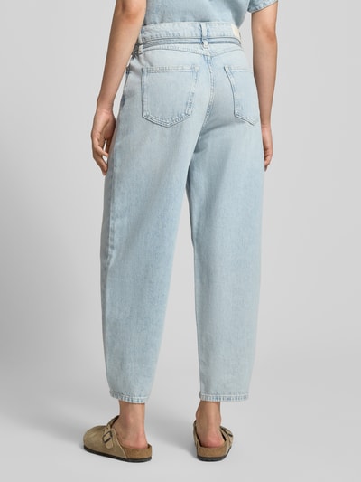 Marc O'Polo DENIM Relaxed Fit Barrel Jeans aus reiner Baumwolle Modell 'STINE' Jeansblau 5