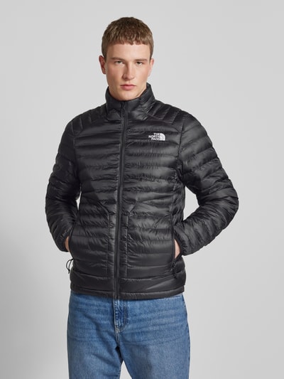 The North Face Gewatteerd jack met opstaande kraag, model 'HUILA' Metallic zwart - 4