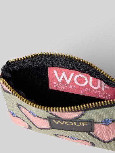 WOUF Pouch met labelpatch Rietgroen - 3