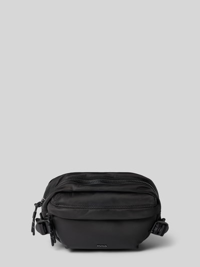 HUGO Bauchtasche mit Label-Detail Modell 'AYDEN_New_WAISTBAG' BLACK 1