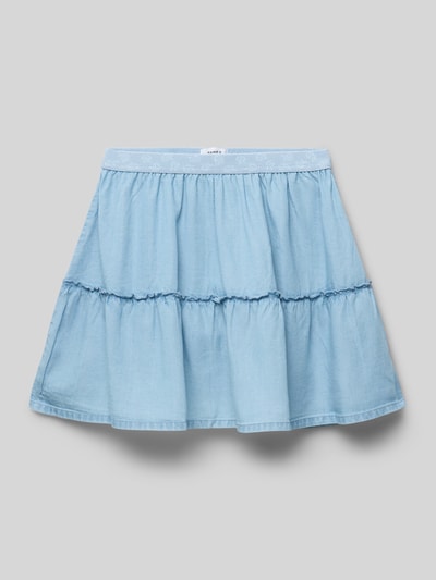 Name It Jeansrock mit elastischem Bund Modell 'MIA' Hellblau 1