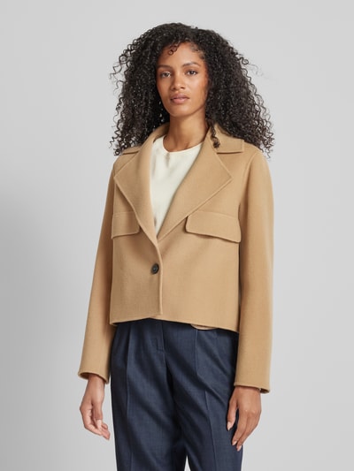 Weekend Max Mara Jacke mit Pattentaschen Modell 'KELLY' Camel 4