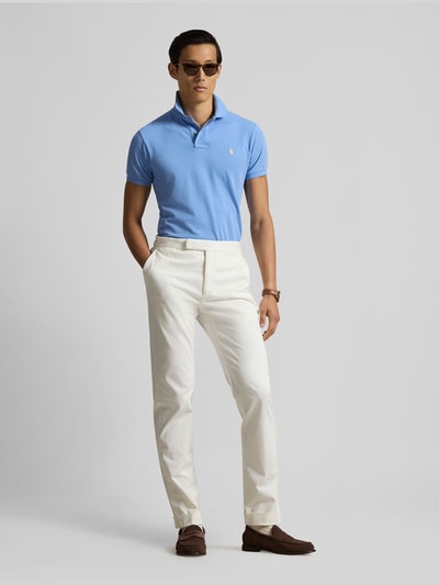 Polo Ralph Lauren Slim Fit Poloshirt aus reiner Baumwolle  Royal 1