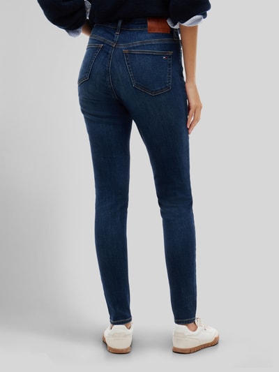 Tommy Jeans Mid Waist Skinny Jeans mit Label-Detail Dunkelblau 5