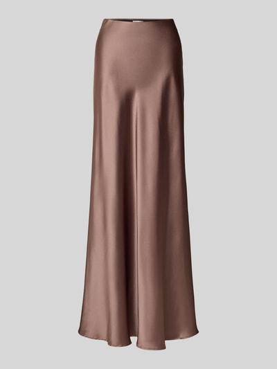 GUIDO MARIA KRETSCHMER WOMAN Maxirok van satijn met elastische band, model 'Francesca' Taupe - 2