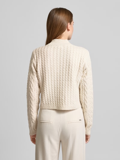 Apricot Strickpullover mit gerippten Abschlüssen Offwhite 5