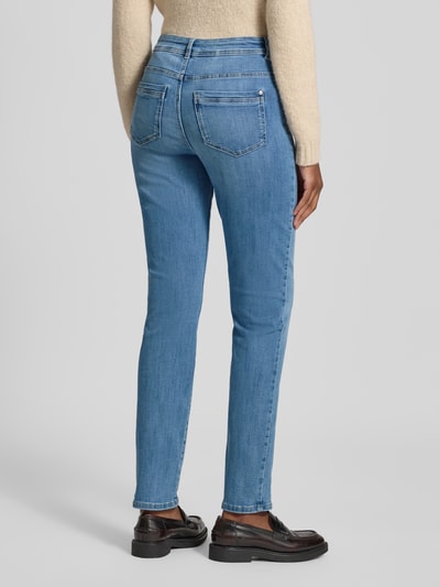 Christian Berg Woman Slim Fit Jeans mit Gesäßtaschen Jeansblau 5