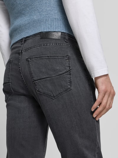 Brax Regular Fit Jeans mit 5-Pocket-Design Modell 'CADIZ' Dunkelgrau 3
