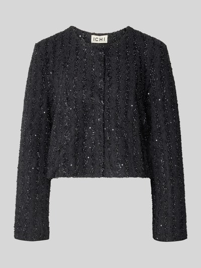ICHI Żakiet z okrągłym dekoltem model ‘NINKY’ Czarny 2