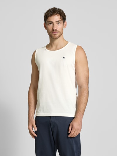 Lerros Tanktop mit Logo-Detail Offwhite 4