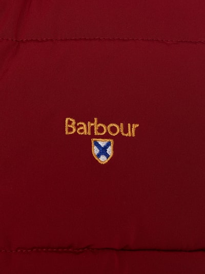 Barbour Steppweste mit Stehkragen Rot 3