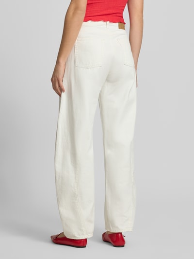 Tommy Jeans Barrel Fit Jeans aus reiner Baumwolle Weiss 5